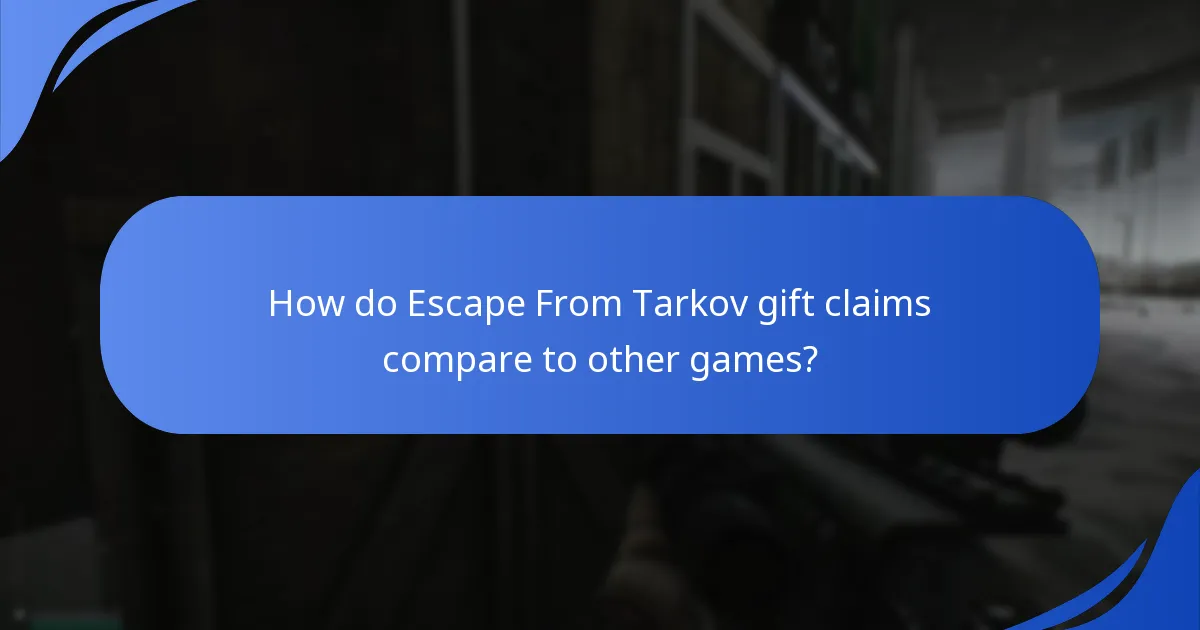 When can users claim their Escape From Tarkov rewards?
