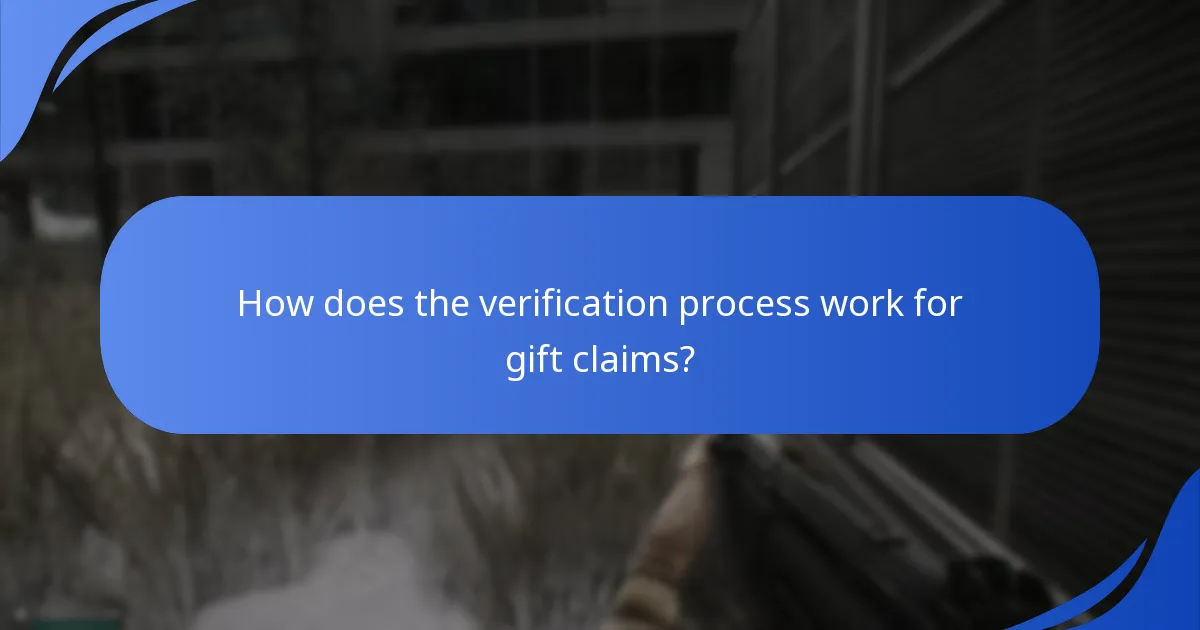 What are the eligibility criteria for claiming gifts in Escape From Tarkov?