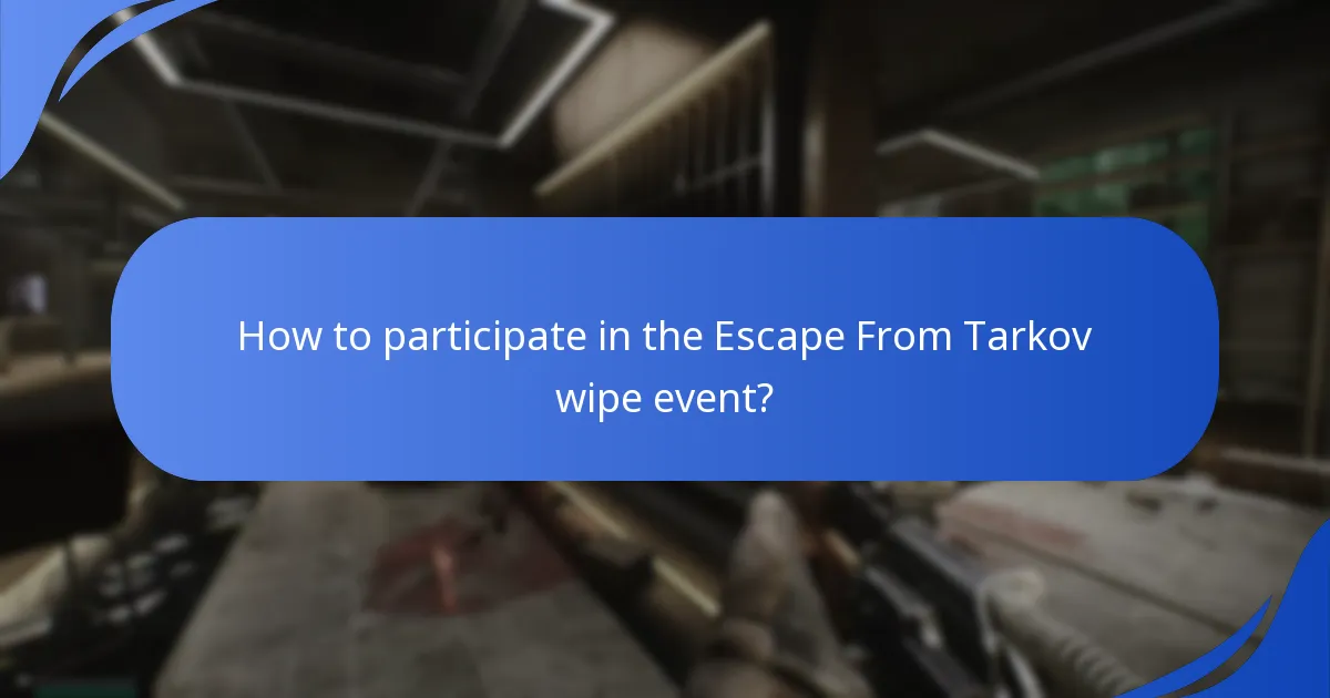How do players perceive the Escape From Tarkov wipe event prizes?