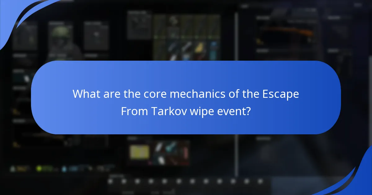 How is player engagement measured during the wipe event?