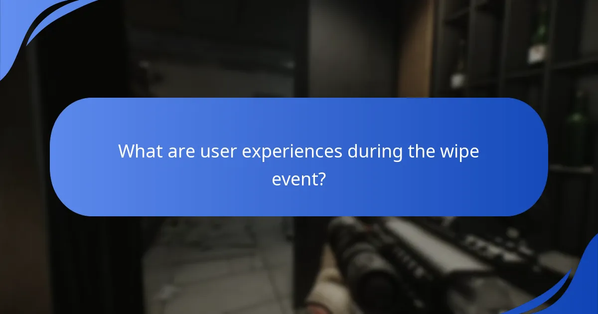 Which strategies maximise rewards during the wipe event?