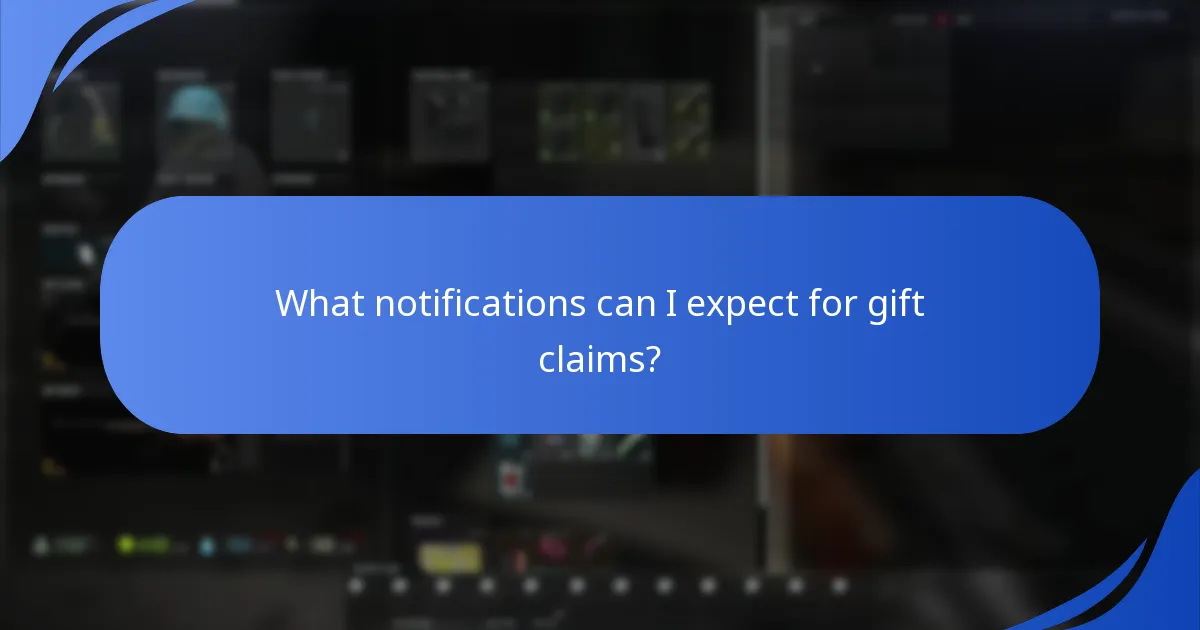 What user guides are available for claiming gifts?